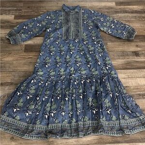 Victoria Dunn Blue Marigold Dress